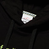 KIRSH X MISAKI KAWAI ARTWORK POINT HOODIE [BLACK]