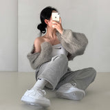 ファジーボレロカーディガン