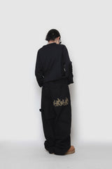 Y2K ウォーマーメッシュ長袖Tシャツ