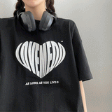 ラブハートTシャツ/Love Heart T-shirt