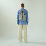 3-Way 2-Pocket Drawstring Bag (Silver)