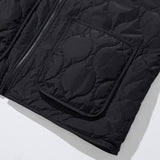 REVERSIBLE QUILTING JACKET - BLACK