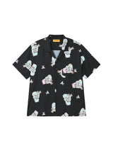 0 7 coke devil hawaiian shirt - BLACK (6567596327030)