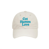 CAT HUMAN LOVE BALL CAP_BEIGE
