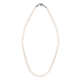 ワンタッチデイリースワロフスキーパールネックレス/Onetouch Daily Swarovski Pearl Necklace(6mm)
