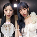 ルナエンジェルイヤリング / Luna Angel Earring (Purple Kiss Dosie Earring)