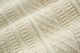 ミックス ジャカード ニット ロングスリーブ / Mix jacquard Knit Longsleeve K10 Elephant Ivory