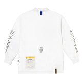 レターオーバーサイズロングスリーブTシャツ / 23 LETTER OVERSIZED LONG SLEEVES T-SHIRTS WHITE / BLACK