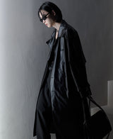 [自主製作] [Restock] ルーカスレザートレンチコート/LUCAS leather trench coat (2 color)