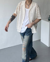 ソーシルクスリットスリーブレス / SO Silk Slit Sleeveless (2 colors)