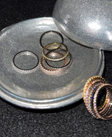 [S925] 2MM プロング セッティング テニス リング / [S925] 2MM Prong Setting Tennis Ring (silver)