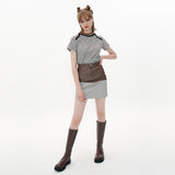 Flower Crop-T [Mint_strawberry] (6592904331382)