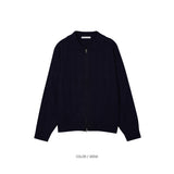 ジェルミー2WAYジッパーカラーニット