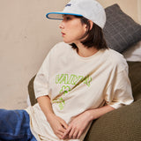 フラワー半袖Tシャツ