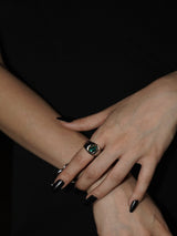 no.51リング / no.51 ring silver (#13 freesize) monsta x MINHYUK pick