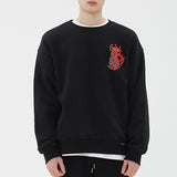 GIVE LOVE SWEAT SHIRT_BLACK (6687850299510)