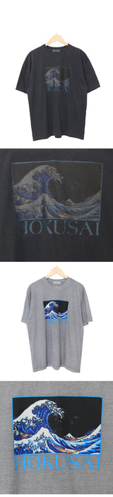 ホクサイショートスリーブTシャツ / Hokusai Short-Sleeved T-Shirt