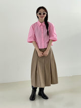Simple round long boots