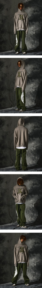 Silk Wave Double Pants_Khaki Cream