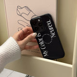 マイカラーケース / My Color Case (Black Slim Hard)