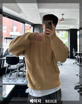 lose loosefit pattern knit