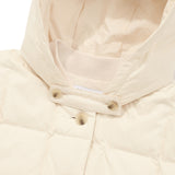 CHERRY BASIC QUILTING HOOD JACKET [CREAM]