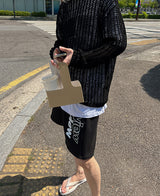 レタリングサマーショートパンツ (3 color)