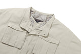 リセントロゴM65ジャケット/RECENT LOGO M65 PARKA_LIGHT GREY