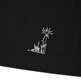 ウィティーバニースケッチクロップTシャツ／WITTY BUNNY SKETCH CROP T-SHIRT [BLACK]