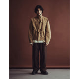 Dリングストラップハリントンジャケット / D-RING STRAP HARRINGTON JACKET_BR