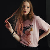 パンクエンジェルオーバーフィットTシャツ