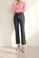 セミブーツカットデニムパンツ/FF-36 / SEMI BOOTSCUT DENIM PANTS