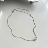 イノセントパールハート2WAYゲストルックネックレス / hio Innocent pearl heart two-way y guest look necklace