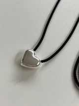 [92.5silver] マニッシュハートネックレス_VER.2