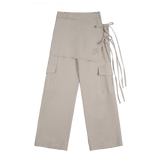 リントワイドラップパンツ