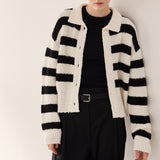 Classic crumble cardigan_stripe