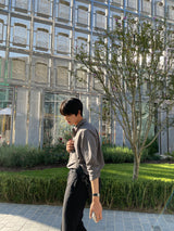 ディープデイリーセミフィットスラックス/Deep Daily Slim Fit Slacks (4 colors)