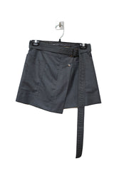 スポットレイヤードベルトスカート/Spot Layered Belt sk (2 colors)