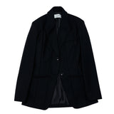 FORMAL WOOL JACKET - BLACK (6636695781494)