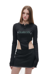 バタフライTシャツ/BUTTERFLY T-SHIRT