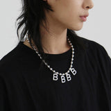 4p Big Ball Chain BBBB Necklace