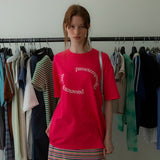 ビッグサークルロゴTシャツ / BIG CIRCLE LOGO TEE_PINK