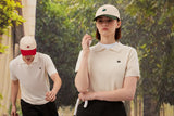 スモールチェリーポロニット／MAN SMALL CHERRY POLO KNIT [WHITE]