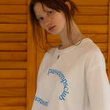 ビッグサークルロゴTシャツ / BIG CIRCLE LOGO TEE_WHITE