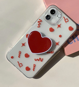 グルーミングパーティーレッドフォーンケース / Grooming Party Red Phone Case