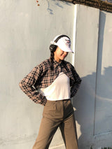 Mood basic crop t-shirt