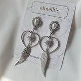 エンジェルハートピアス / Silver Angel Heart Piercing