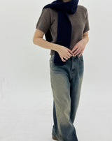 ヒーティングウォッシングデニムパンツ / No.3043 Heating washing denim pants (2color)