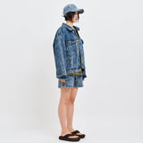 JINRO OVERSIZED DENIM TRUCKER JACKET