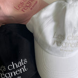 ルシャボールキャップ / LES CHATS BALL CAP BLACK